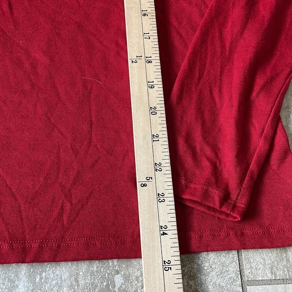 a new day red Small turtle neck long sleeves for women - Picture 4 of 4